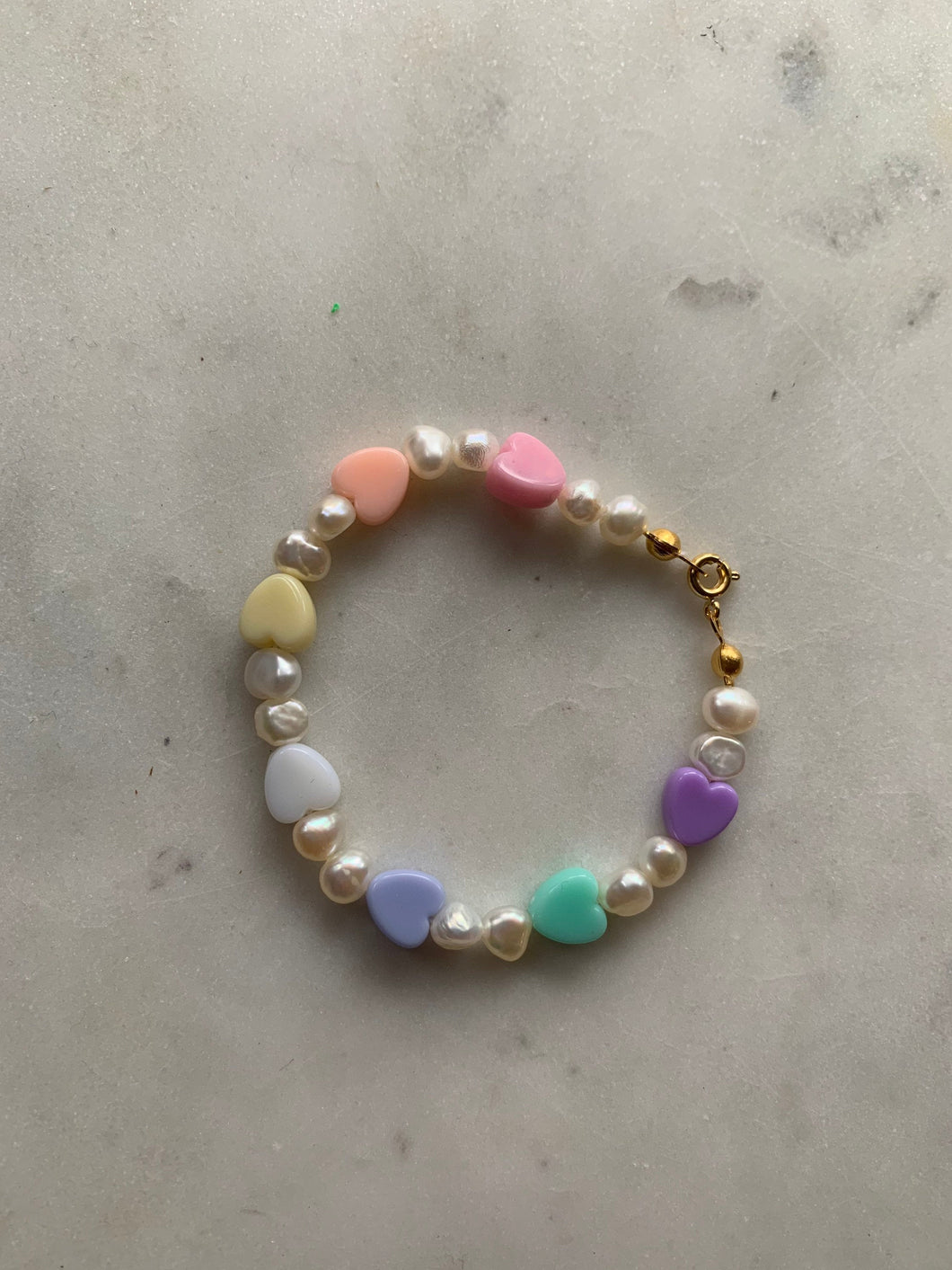 Pastell Hearts Bracelet