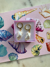 Lade das Bild in den Galerie-Viewer, Keshi Pearl Hoops
